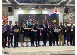 Romantic Route 3 Arts Festival promoted at Japan travel fair