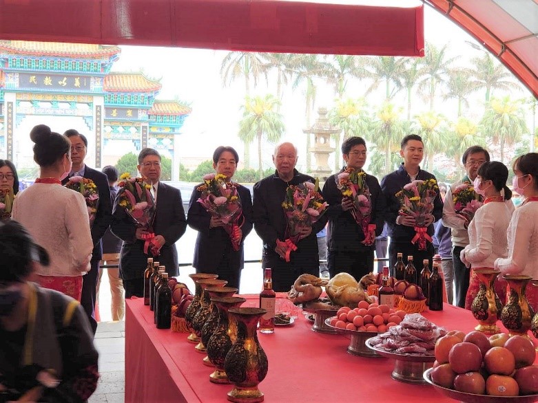 235th Anniversary of Hsinchu's Baozhong Yimin Temple Lai Ching-te: All…